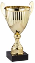 Classic Metal Trophy Cup - Gold or Silver