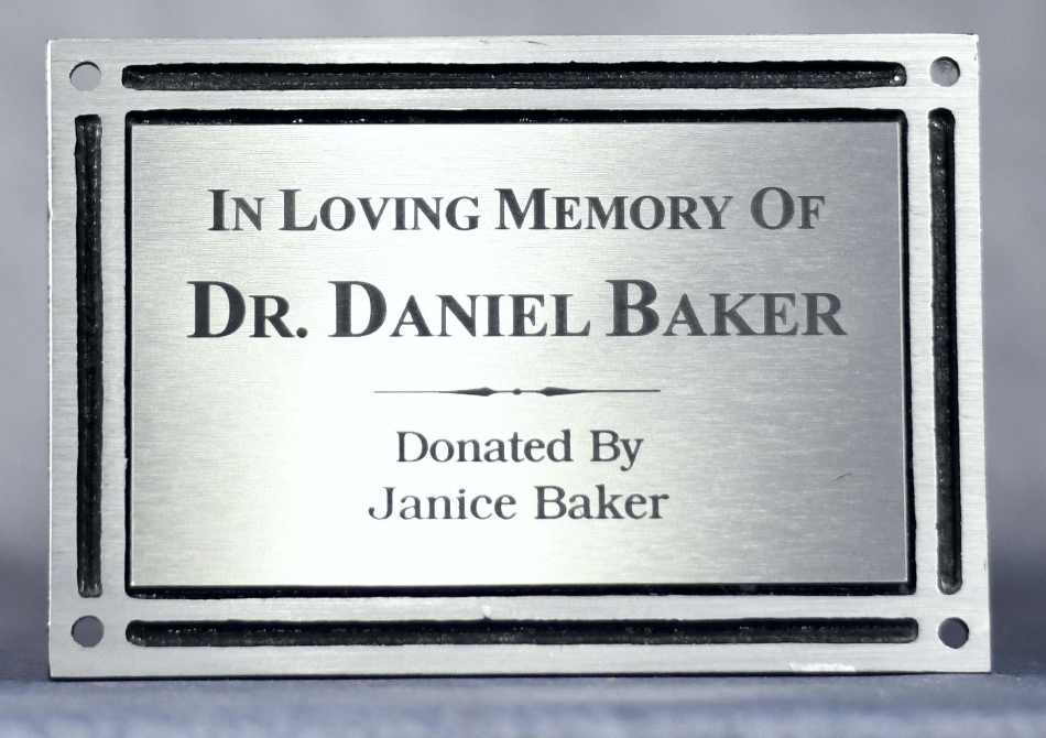 Cast Aluminum Plaque