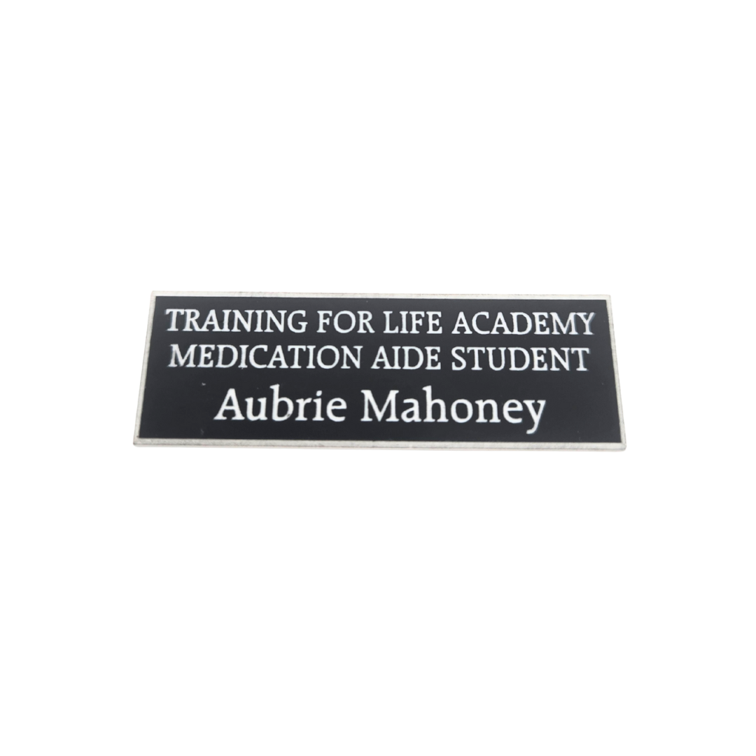 Training For Life Academy Student Name Badge