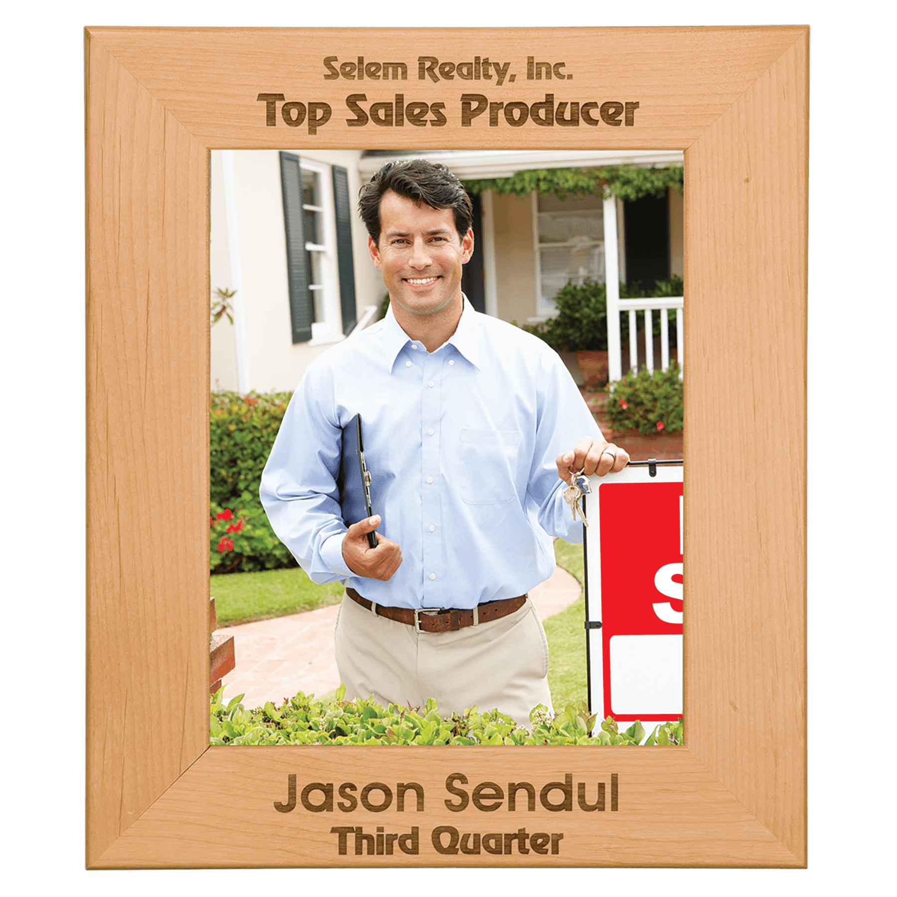 Genuine Red Alder Wood Picture Frame