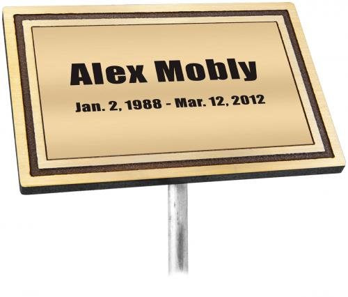 Cast Aluminum Plaque